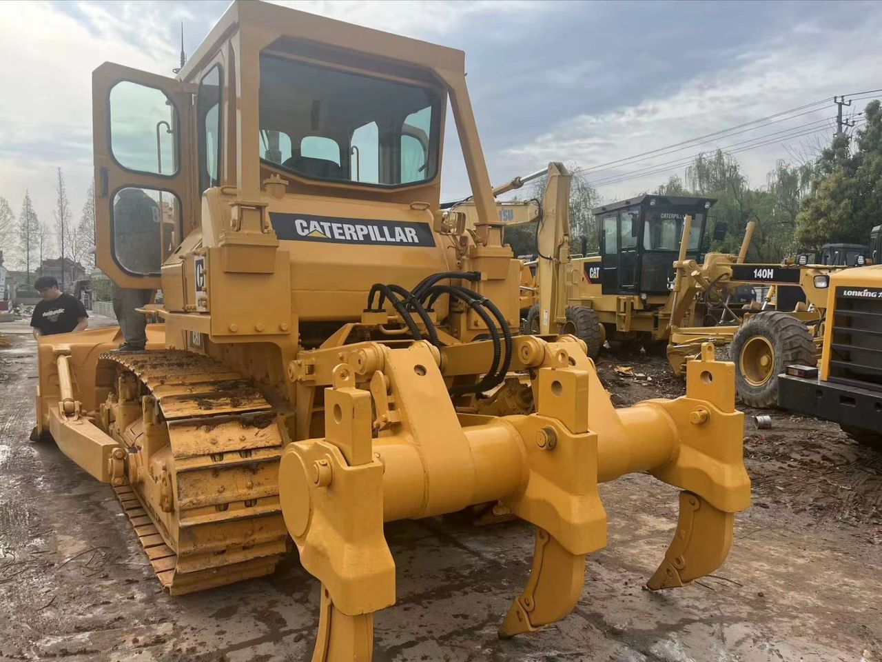 Used D7G Caterpillar Crawler Heavy Duty Bulldozer